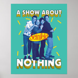 Seinfeld   Visa ingenting Poster