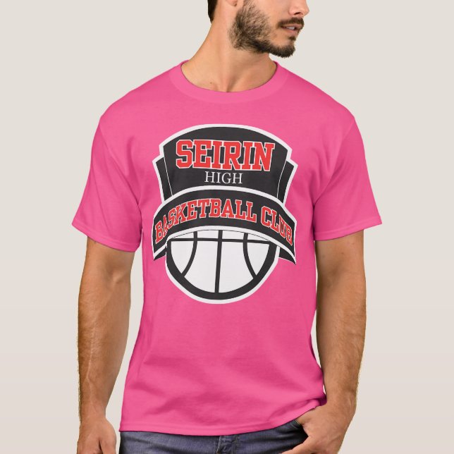 Seirin High - Basketball Klubb Logotyp T Shirt (Framsida)