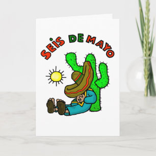 Seis de Mayo dagAfer Cinco de Mayo kort