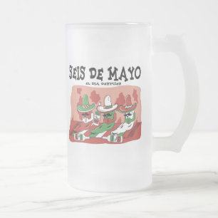 Seis de Mayo Frostat Ölglas