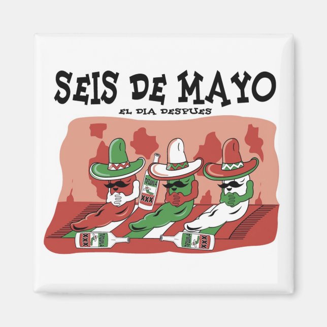 Seis de Mayo Magnet (Framsidan)