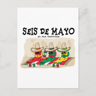 Seis De Mayo Vykort