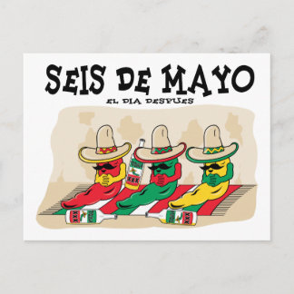 Seis De Mayo Vykort
