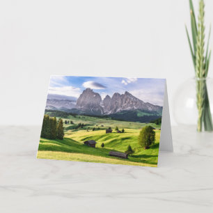 Seiser Alm Dolomit-Alpernor, Italien Kort
