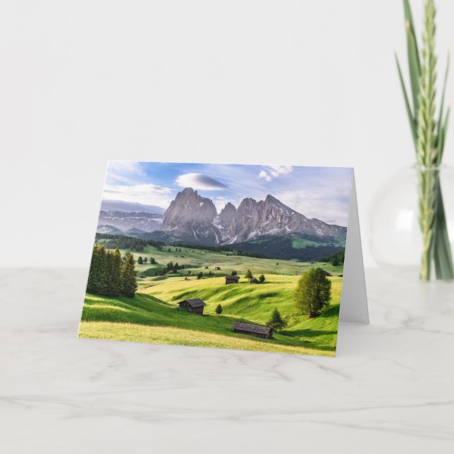 Seiser Alm| Dolomit-Alpernor, Italien Kort (Framsida)