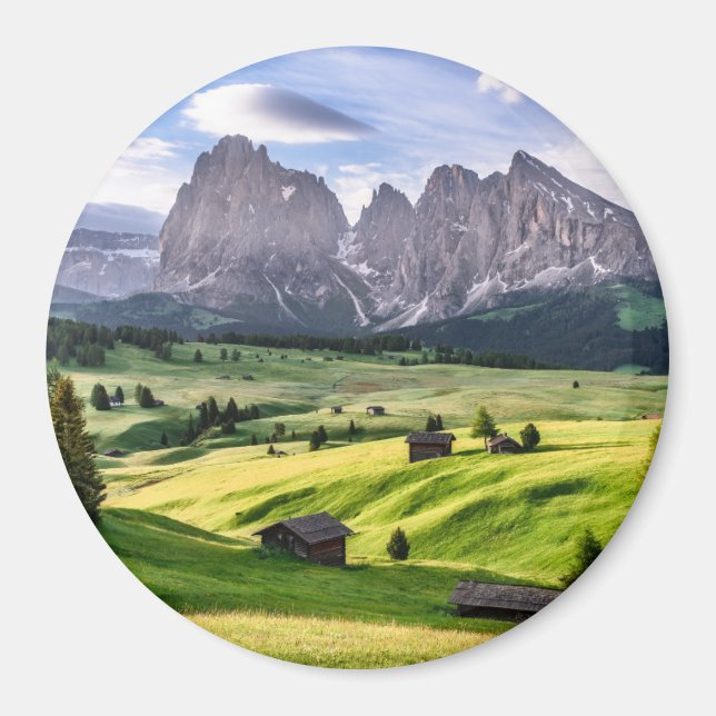 Seiser Alm | DolomitAlpernor, Italien Magnet (Framsidan)