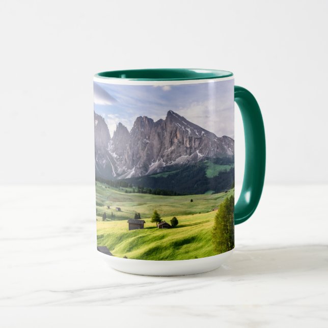 Seiser Alm | DolomitAlpernor, Italien Mugg (Framsida höger)
