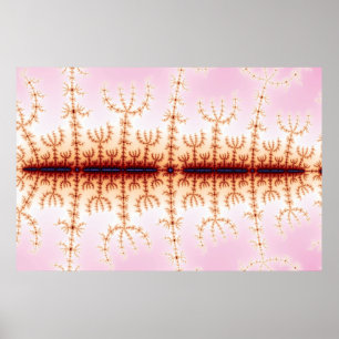 Seismiskt mått - Fractal Art Poster