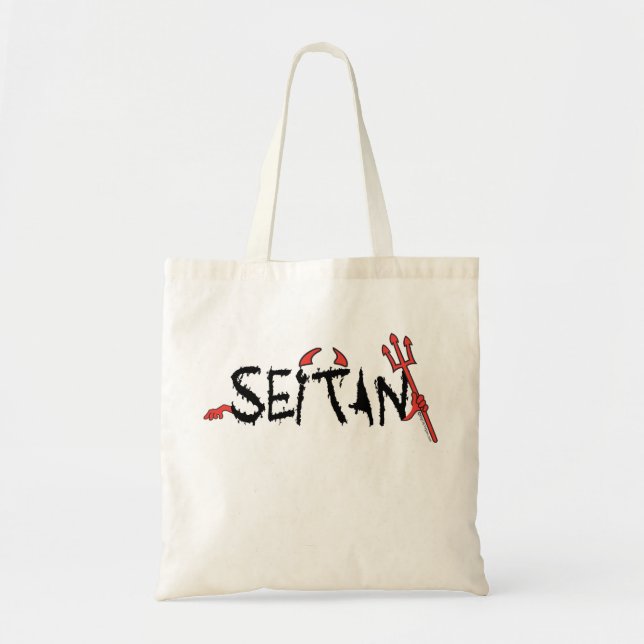 Seitan Halloween Bag Tygkasse (Framsidan)