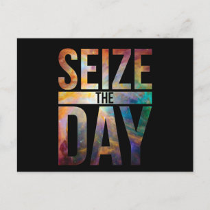 Seize Day Black Vykort