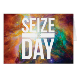 Seize Day Nebula Hälsningskort