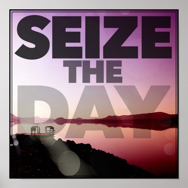 Seize Day Poster (Framsidan)