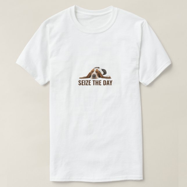 Seize the Day (light) - A MisterP Shirt T (Design framsida)