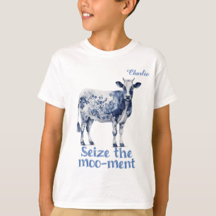 "Seize the Moment" Anpassningsbar Boy's T Shirt