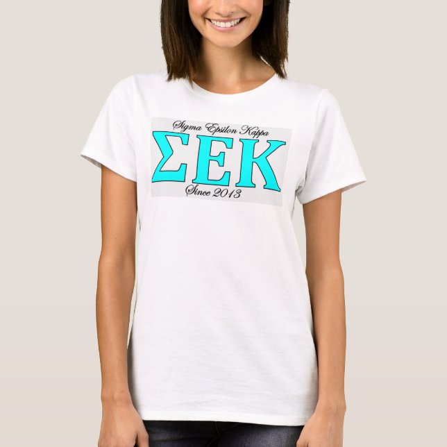 SEK Grekisk Logotyp Tank T-shirt (Framsida)