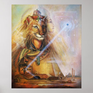 SEKHMET- Egyptens Lejona gudinna Poster