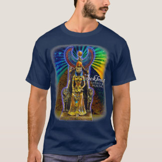 Sekhmet Lioness Egyptian Goddess läktningstext T Shirt