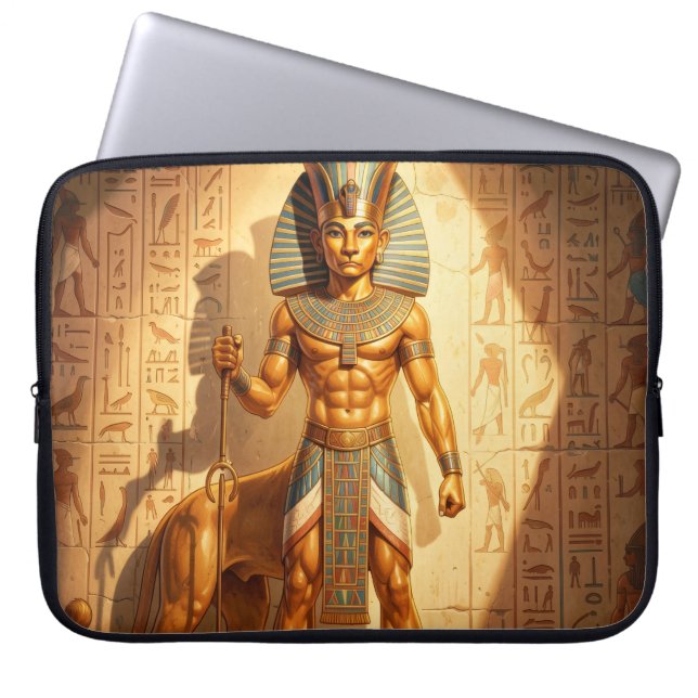 Sekhmet – Löwenköpfige Kriegsgöttin´3 Laptop Fodral (Framsidan)