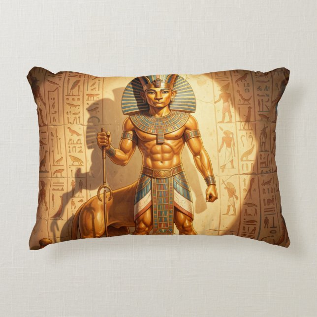 Sekhmet – Löwenköpfige Kriegsgöttin´3 Prydnadskudde (Framsidan)