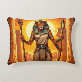 Sekhmet – Löwenköpfige Kriegsgöttin Prydnadskudde