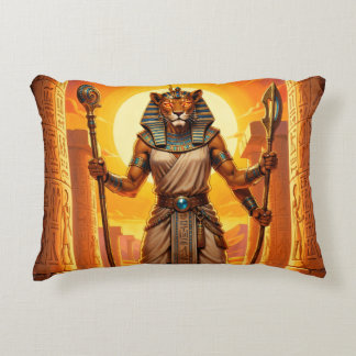 Sekhmet – Löwenköpfige Kriegsgöttin Prydnadskudde