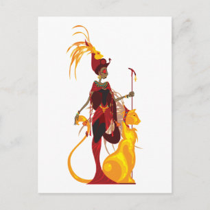 Sekhmet Postkort Vykort