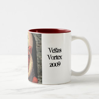 Sekhmet Vegas virvel 2009 Två-Tonad Mugg