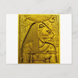 Sekhmet Vykort