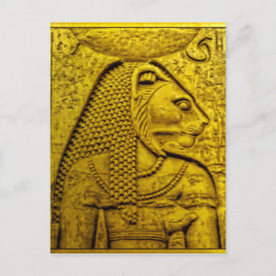 Sekhmet Vykort