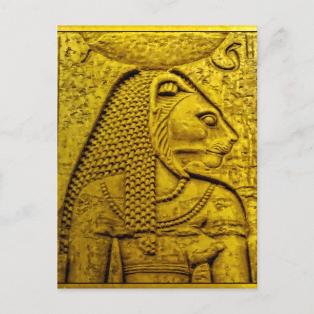 Sekhmet Vykort (Framsida)