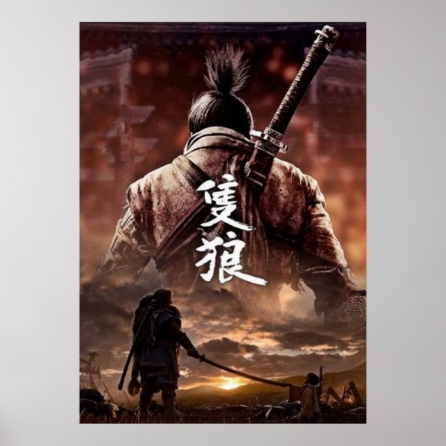 Sekiro Shadows Die Twice Poster (Framsidan)