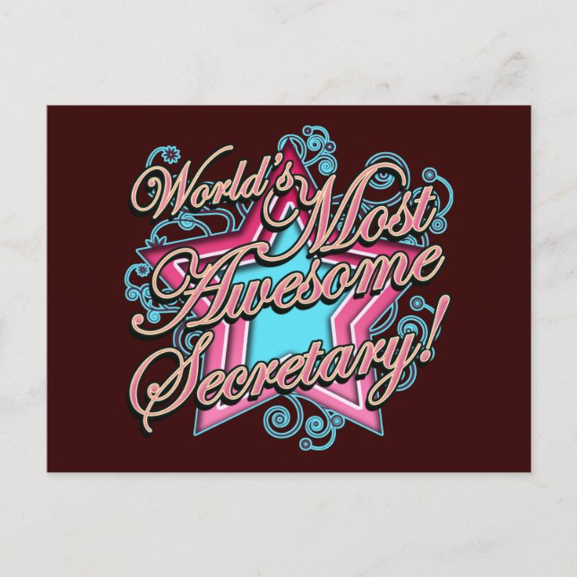 Sekreterardagen Vykort (Framsida)