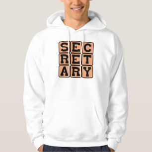 Sekreterare, administrativ assistent hoodie