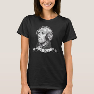 Sekreterare Alexander Hamilton A Ham-hörlurar T Shirt