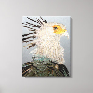 Sekreterare Bird Canvastryck