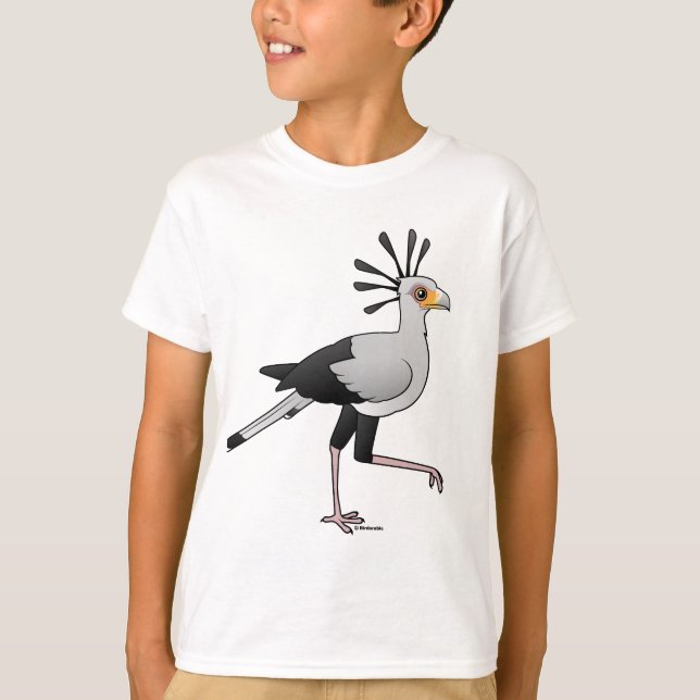 Sekreterare Bird T Shirt (Framsida)