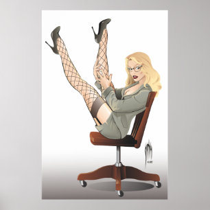 Sekreterare dag poster