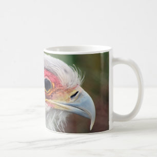 Sekreterarefågel av det Sydafrika fotoet Kaffemugg