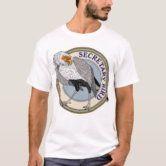 Sekreterarefågel eller marschörn) - M Tee Shirt