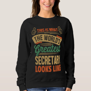 Sekreterarjobb Världens Bästa Sekreterare T Shirt