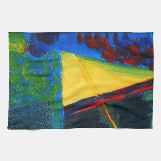 Sekretess, ett kökshandduk (Horisontell)