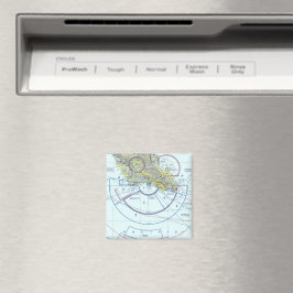 Sektionsdiagram för Honolulu flygplats Magnet
