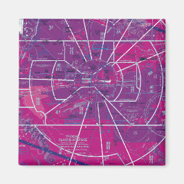 Sektionsdiagram för Phoenix flygplats Magnet