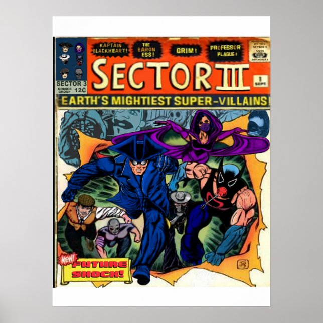 Sektor 3 poster (Framsidan)