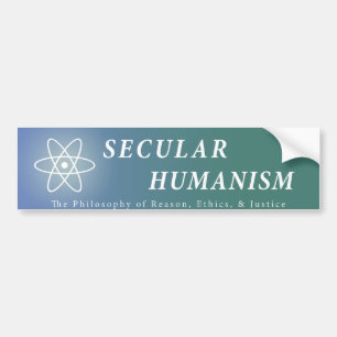 Sekulär Humanism Bildekal