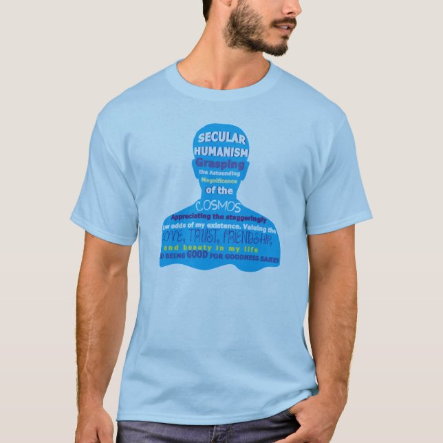 Sekulär Humanism T-shirt (Framsida)