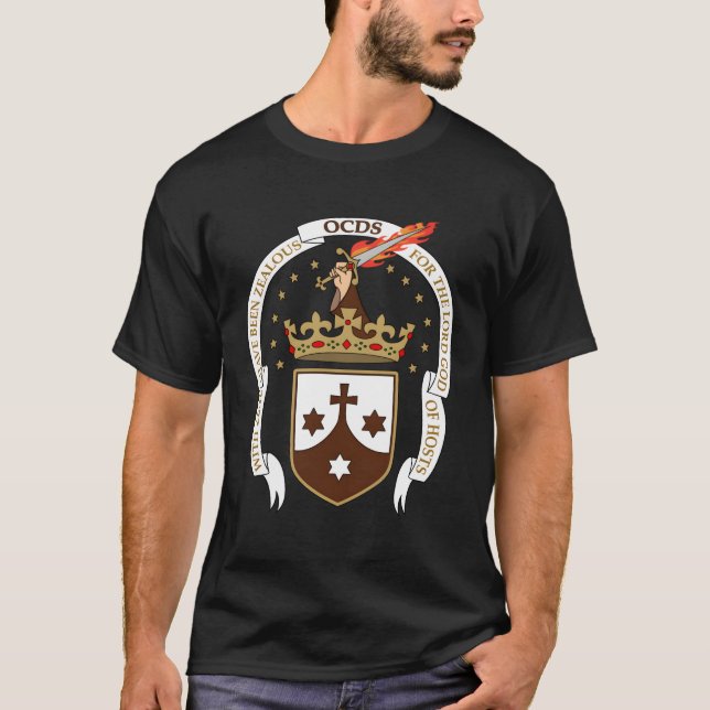 Sekulär karmelit t shirt (Framsida)