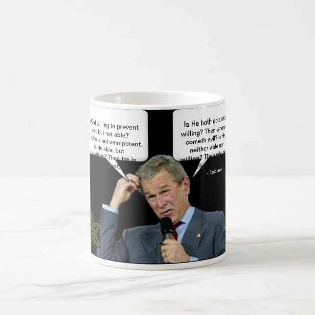 Sekulära tankar kaffemugg (Center)