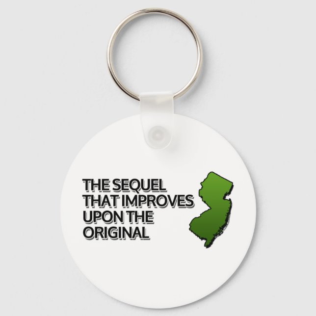 Sekvel som förbättrar originalet nyckelring (Framsida)