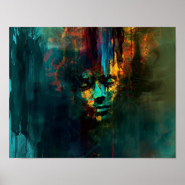 Sekvens: ett kromatiskt självavtryck poster (Framsidan)